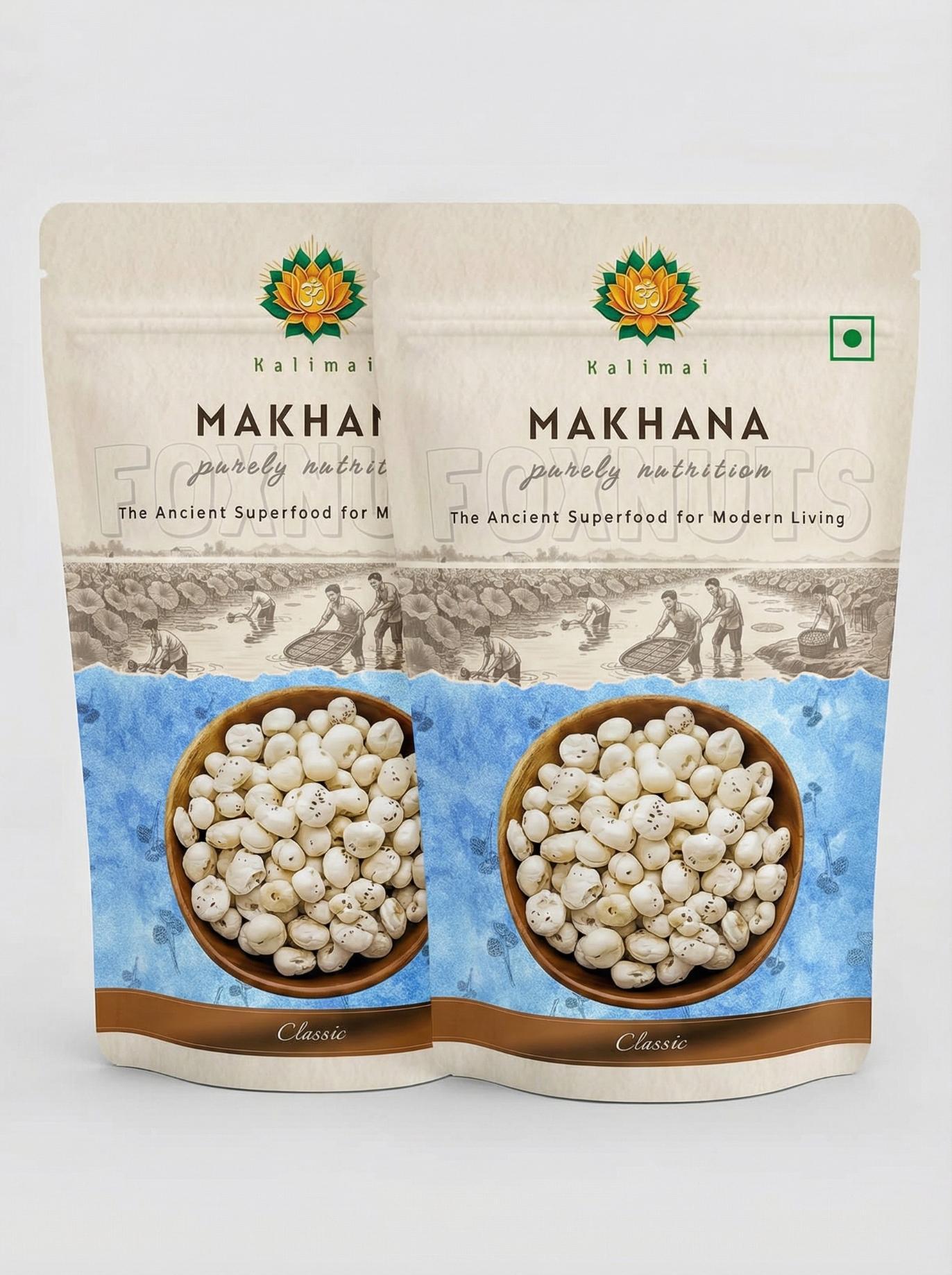 Combo Of 2 classic Makhana