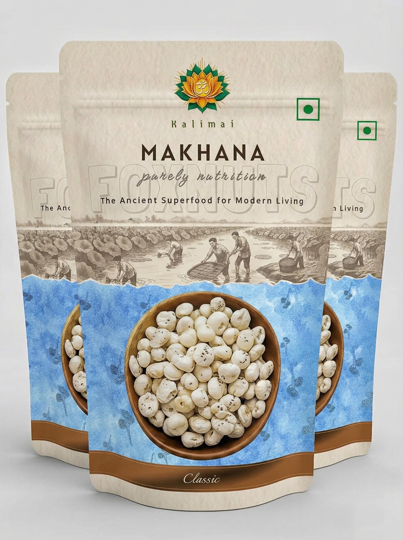 Combo Of 3 Classic Makhana