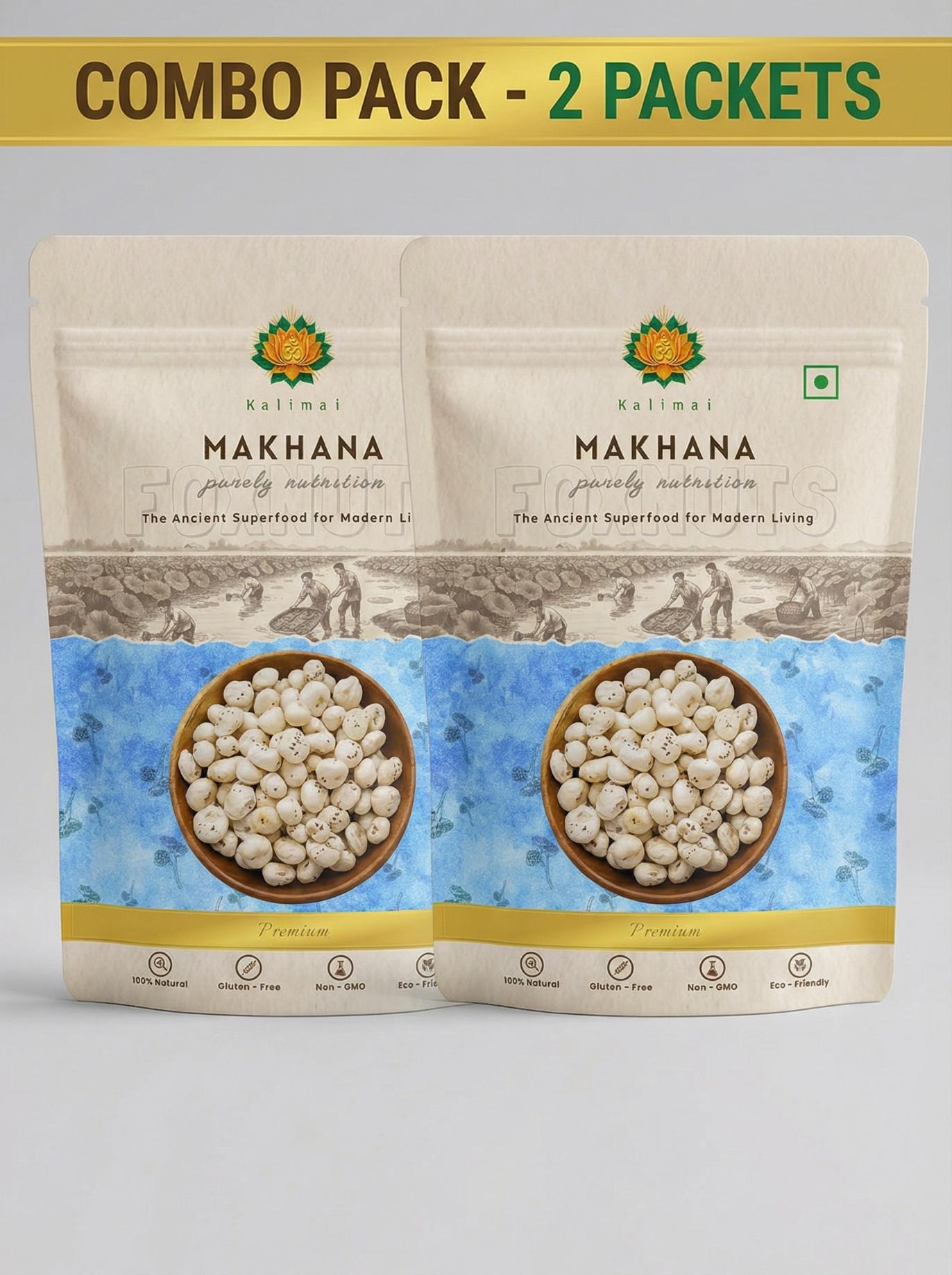 Combo Of 2 Premium Makhana