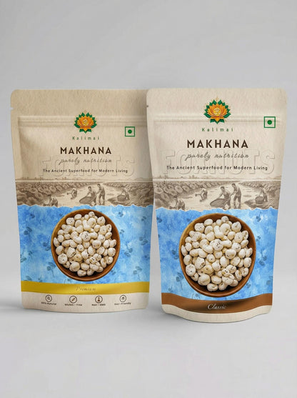 Combo Of 1 Classic and One Premium Makhana