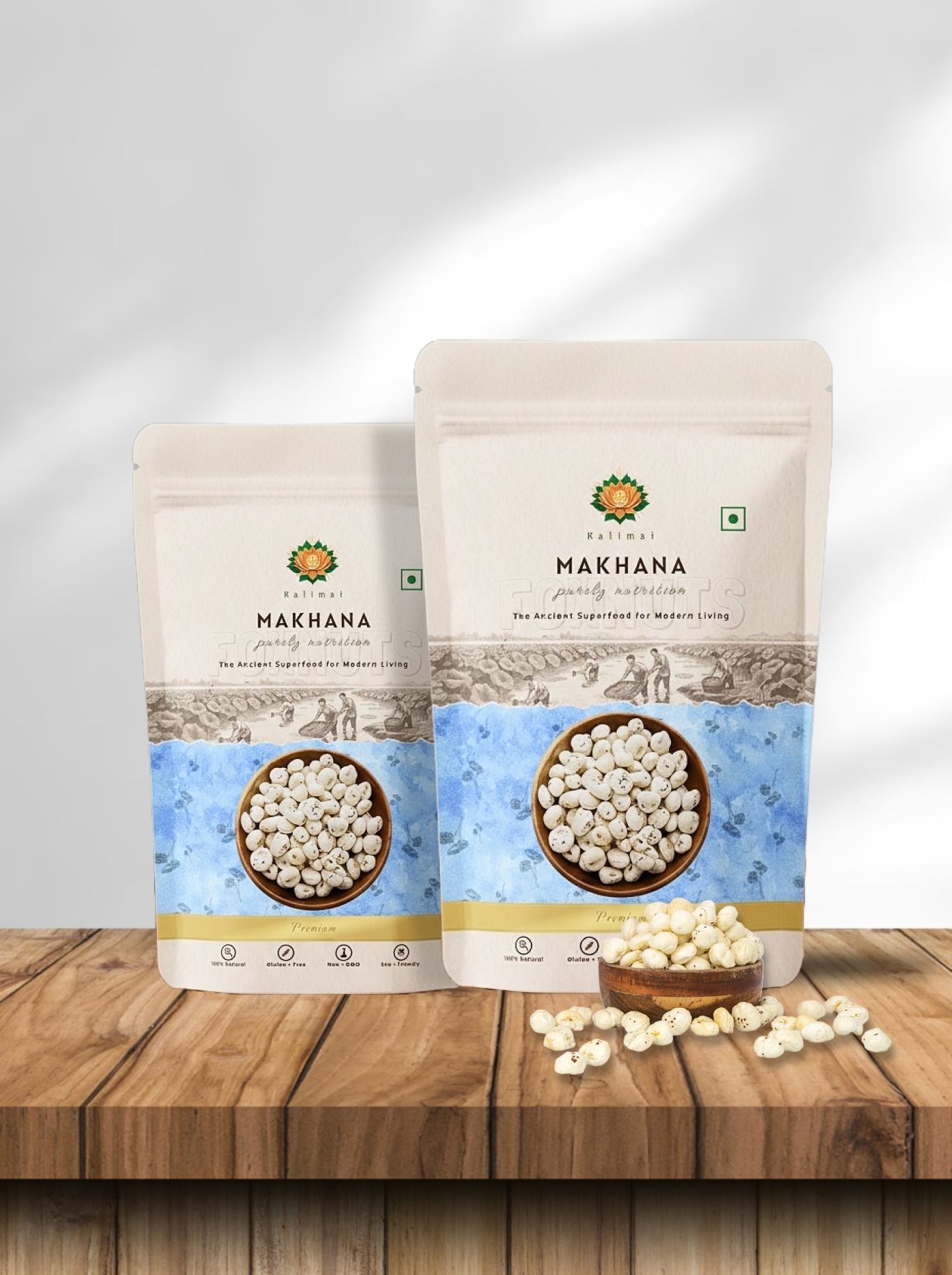 Combo Of 2 Premium Makhana