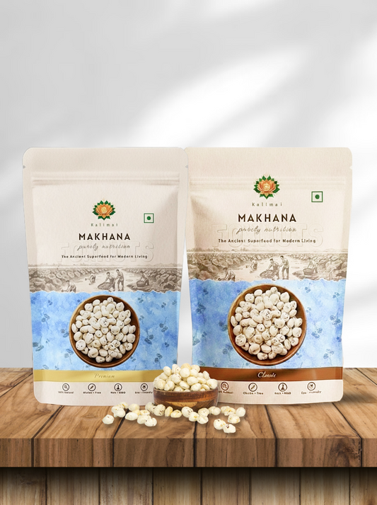 Combo Of 1 Classic and One Premium Makhana